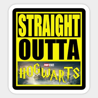 Straight Outta Magic Sticker